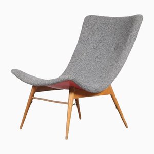 Lounge Chair by Miroslav Navratil for Cesky Furniture, Czech, 1959-GG-1320912