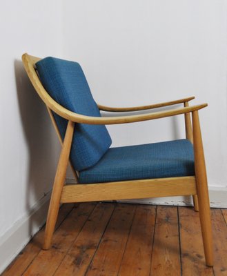 Lounge Chair by Peter Hvidt & Orla Mølgaard Nielsen for France & Daverkosen, 1950s-HPQ-1334279