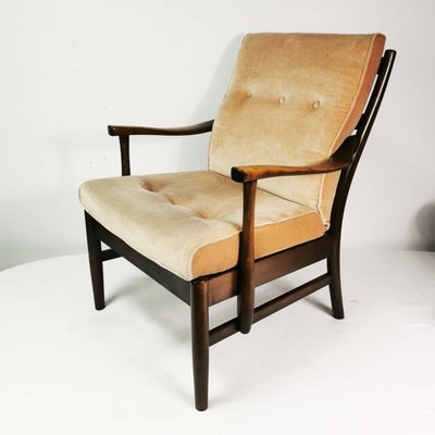 Lounge Chair in Beech from Farstrup Møbler, 1970s-ZTG-1398461