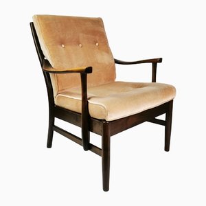 Lounge Chair in Beech from Farstrup Møbler, 1970s-ZTG-1398461