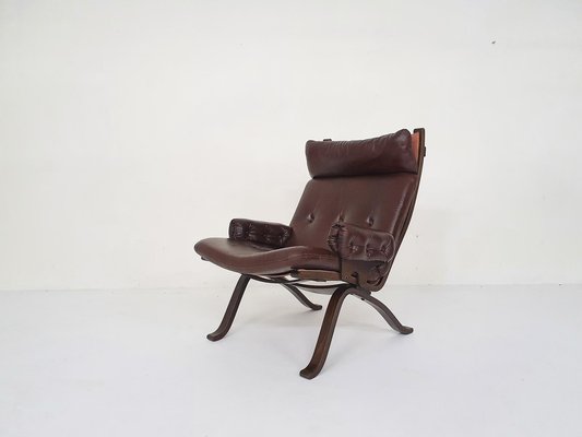 Lounge Chair in the Style of Ingmar Relling, Norway, 1970s-ZO-1295104