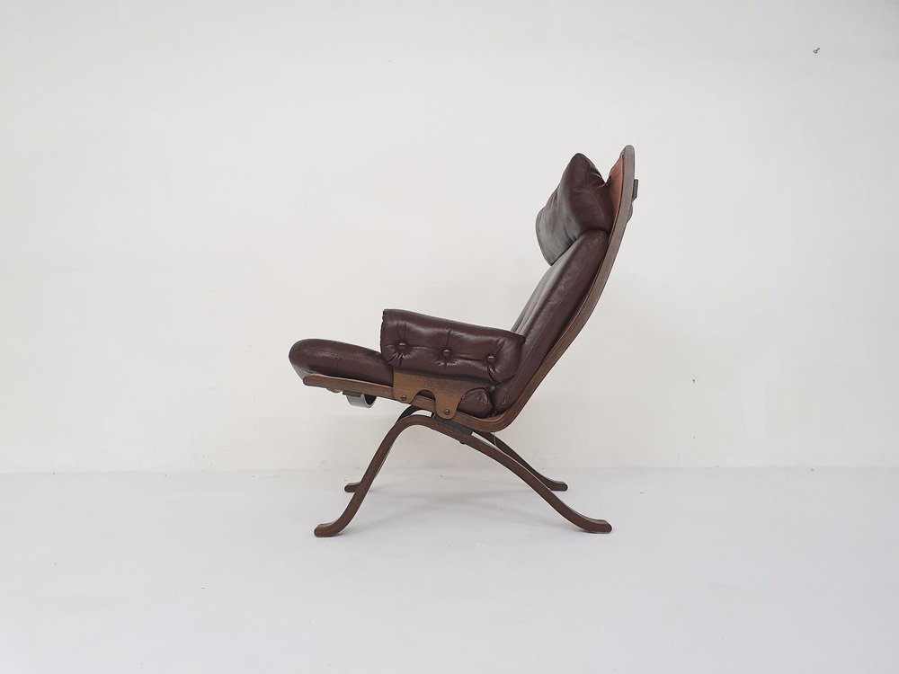 Lounge Chair in the Style of Ingmar Relling, Norway, 1970s