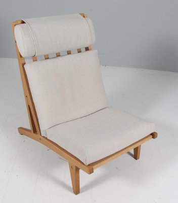 Lounge Chair Model Ge-375 attributed to Hans J. Wegner for Getama, 1960s, Set of 2-HJB-2042240