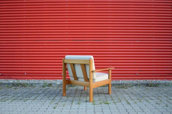 Lounge Chair & Ottoman from Knoll Antimott, 1960s, Set of 2-UF-735898