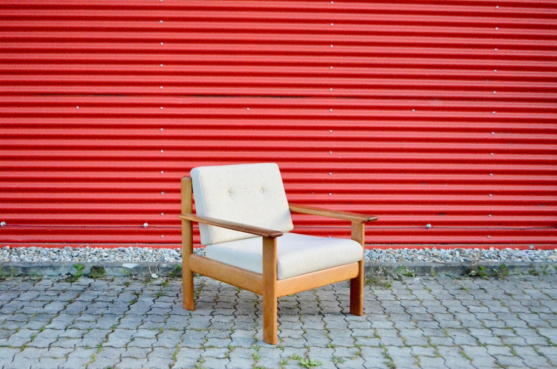 Lounge Chair & Ottoman from Knoll Antimott, 1960s, Set of 2