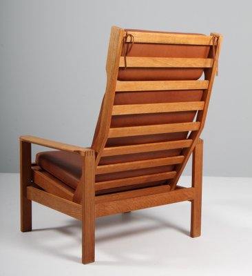 Lounge Chair with Ottoman by Henry Schubell for Madsen & Schubell, 1960s, Set of 2-HJB-1422314