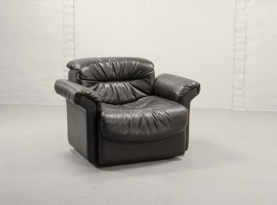 Lounge Chair with Padded Leather from de Sede, 1970s-IXC-748672