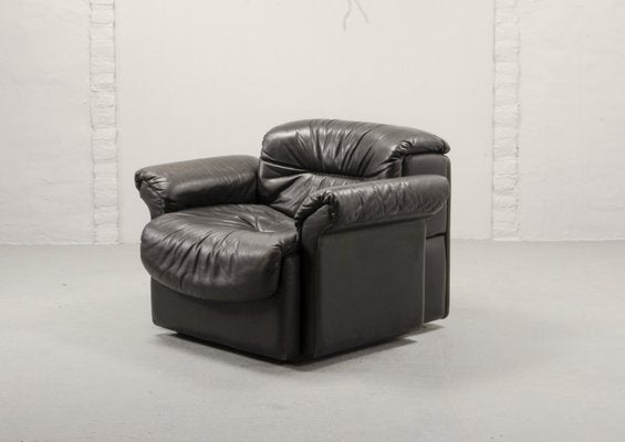 Lounge Chair with Padded Leather from de Sede, 1970s-IXC-748672