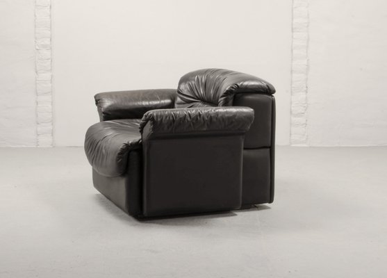 Lounge Chair with Padded Leather from de Sede, 1970s-IXC-748672