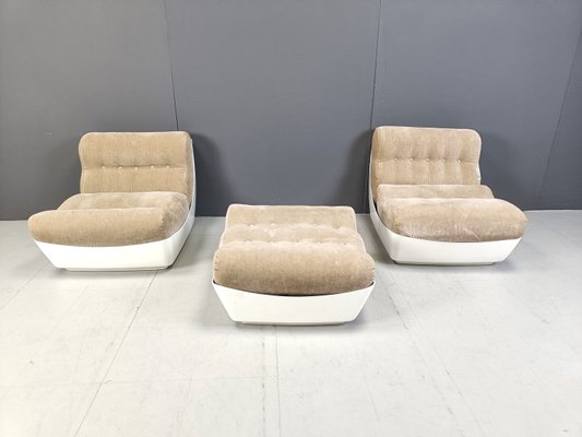 Lounge Chairs, 1960s, Set of 2-IRH-2022677