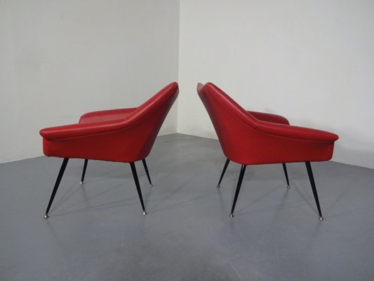 Lounge Chairs, 1960s, Set of 4-RDW-604821