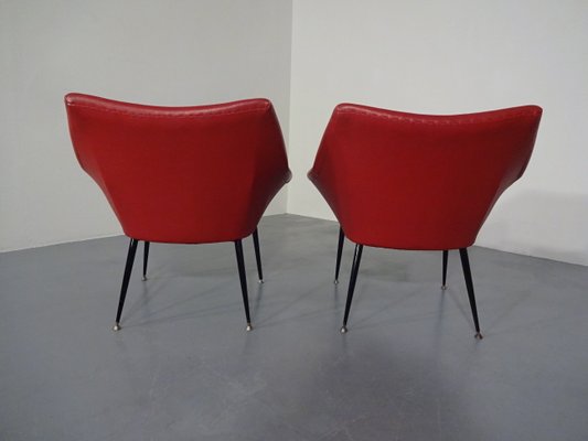 Lounge Chairs, 1960s, Set of 4-RDW-604821