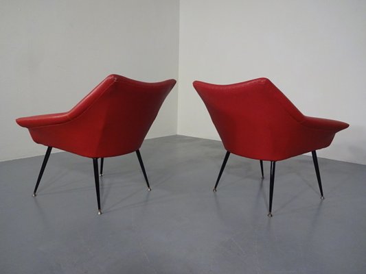 Lounge Chairs, 1960s, Set of 4-RDW-604821