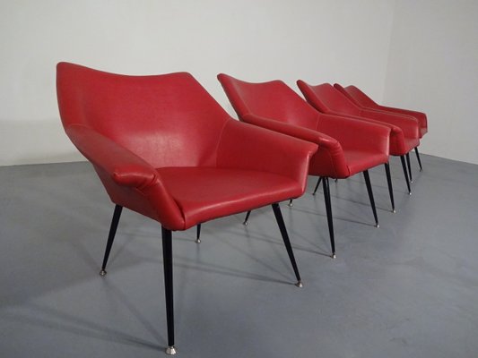 Lounge Chairs, 1960s, Set of 4-RDW-604821