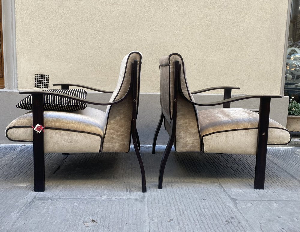 Lounge Chairs attributed to Mario Bellini for Rinascente, Italy, 1960s, Set of 2