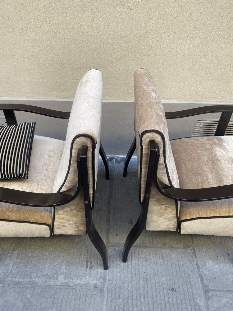 Lounge Chairs attributed to Mario Bellini for Rinascente, Italy, 1960s, Set of 2