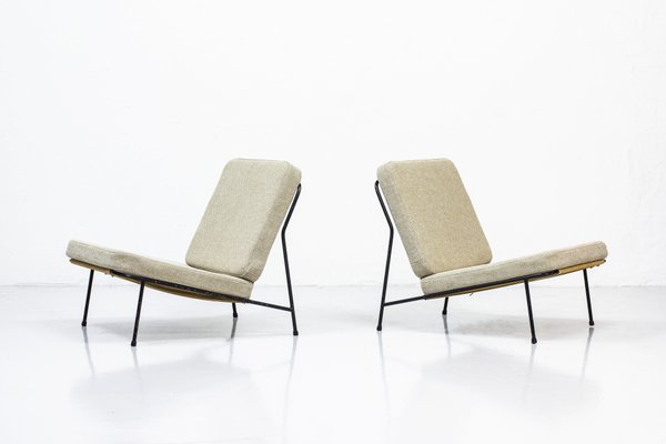 Lounge Chairs by Alf Svensson for Ljungs industrier, 1950s, Set of 2-KO-741555