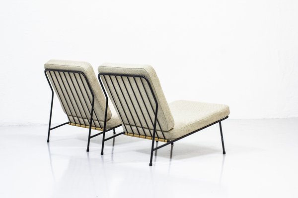 Lounge Chairs by Alf Svensson for Ljungs industrier, 1950s, Set of 2-KO-741555