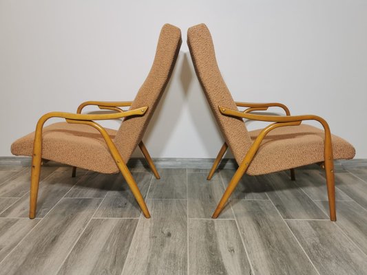 Lounge Chairs by Antonin Suman for Ton, Set of 2-QJA-1312190