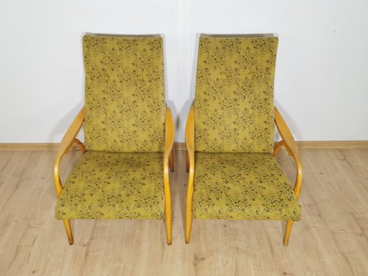 Lounge Chairs by Antonin Suman for Ton, Set of 2-QJA-1196005