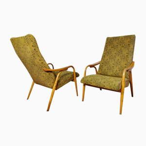 Lounge Chairs by Antonin Suman for Ton, Set of 2-QJA-1196005