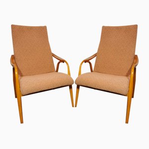 Lounge Chairs by Antonin Suman for Ton, Set of 2-QJA-1312190