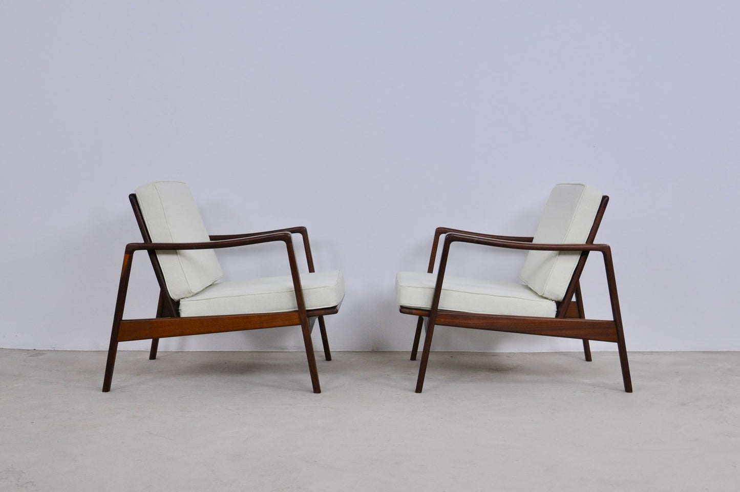 Lounge Chairs by Arne Wahl Iversen for Komfort, 1950s, Set of 2