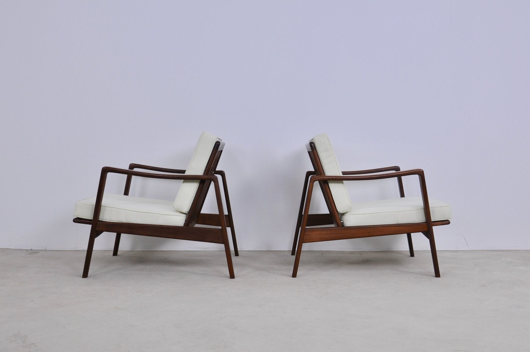 Lounge Chairs by Arne Wahl Iversen for Komfort, 1950s, Set of 2