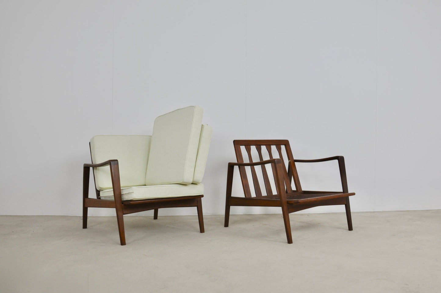 Lounge Chairs by Arne Wahl Iversen for Komfort, 1950s, Set of 2