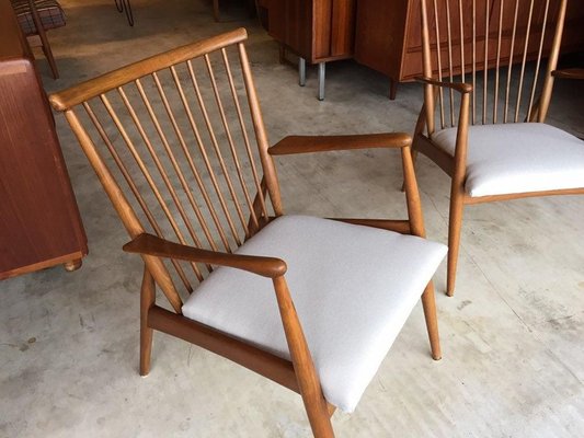 Lounge Chairs by Arno Lambrecht, 1950s, Set of 2-WSA-831283