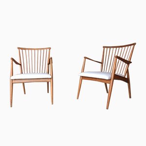 Lounge Chairs by Arno Lambrecht, 1950s, Set of 2-WSA-831283