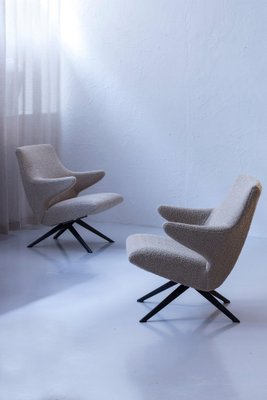 Lounge Chairs by Bengt Ruda for Nordiska Kompaniet, 1950s, Set of 2-KO-1736505