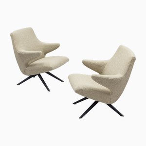 Lounge Chairs by Bengt Ruda for Nordiska Kompaniet, 1950s, Set of 2-KO-1736505