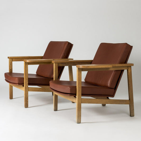 Lounge Chairs by Carl-Axel Acking, Set of 2