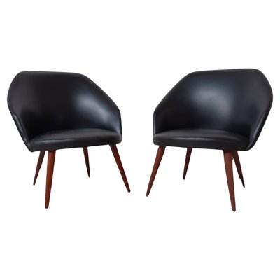 Lounge Chairs by Ejvind Johansson, 1960s, Set of 2-VVO-1987246