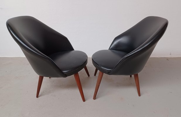 Lounge Chairs by Ejvind Johansson, 1960s, Set of 2-VVO-1987246