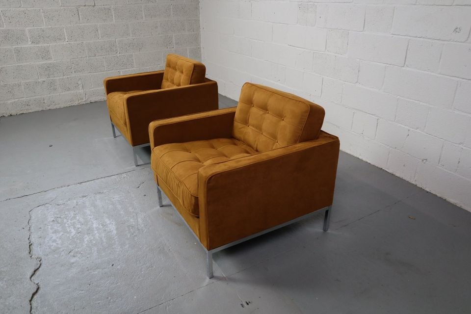 Lounge Chairs by Florence Knoll Bassett for Knoll International, 1970s, Set of 2