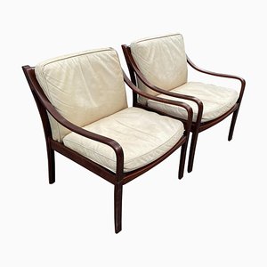 Lounge Chairs by Fredrik Kayser for Vatne Møbler, 1960s, Set of 2-MXB-1240037