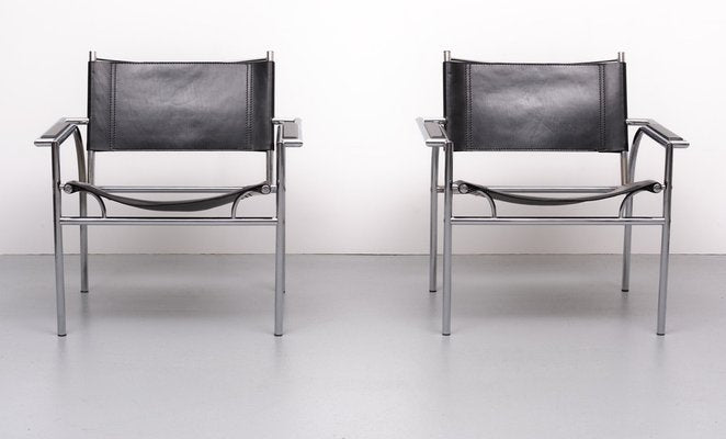 Lounge Chairs by Gerard Vollenbrock for Leolux, 1980s, Set of 2-GCG-1290698