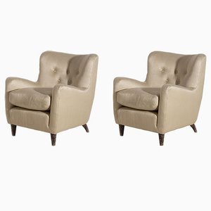 Lounge Chairs by Gio Ponti for Cassina, 1940s, Set of 2-RCE-1773394