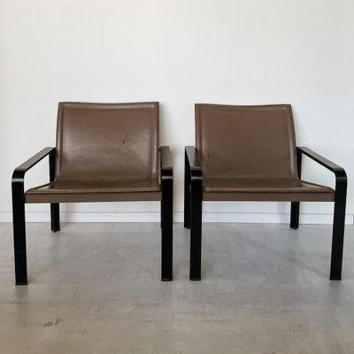 Lounge Chairs by Golfo Dei Poeti for Matteo Grassi, 1980s-ITU-1745959