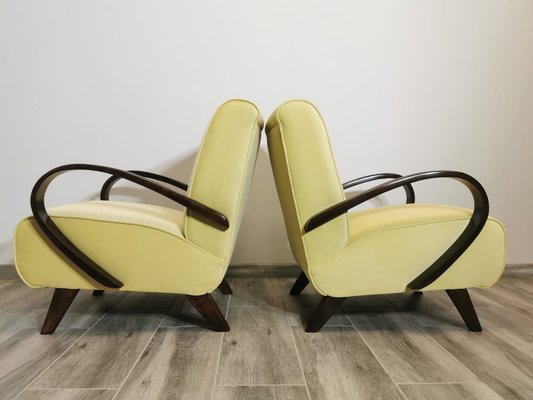 Lounge Chairs by Jindrich Halabala, 1940s, Set of 2-QJA-1731769