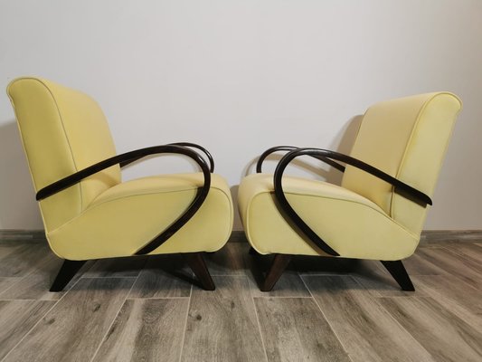 Lounge Chairs by Jindrich Halabala, 1940s, Set of 2-QJA-1731769