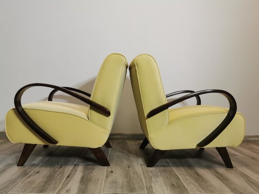 Lounge Chairs by Jindrich Halabala, 1940s, Set of 2-QJA-1731769