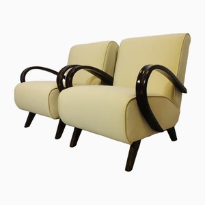 Lounge Chairs by Jindrich Halabala, 1940s, Set of 2-QJA-1731769