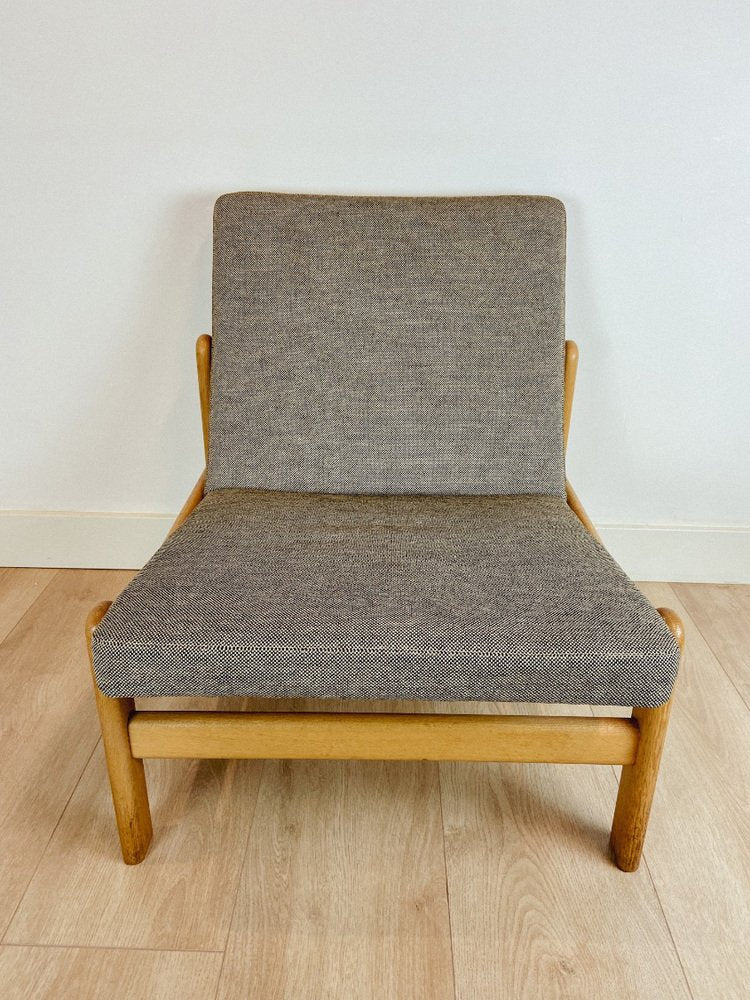 Lounge Chairs by Jørgen Baekmark for FDB, 1960s, Set of 3