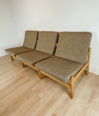 Lounge Chairs by Jørgen Baekmark for FDB, 1960s, Set of 3-ORQ-1408032