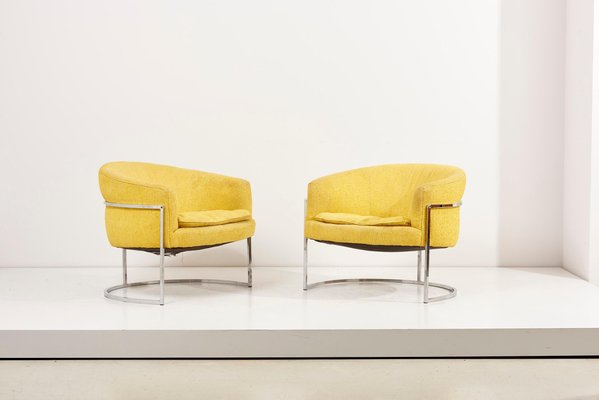 Lounge Chairs by Milo Baughman, USA, 1960s, Set of 2-SFD-996154