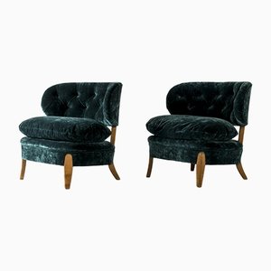 Lounge Chairs by Otto Schulz, Set of 2-NL-1126770