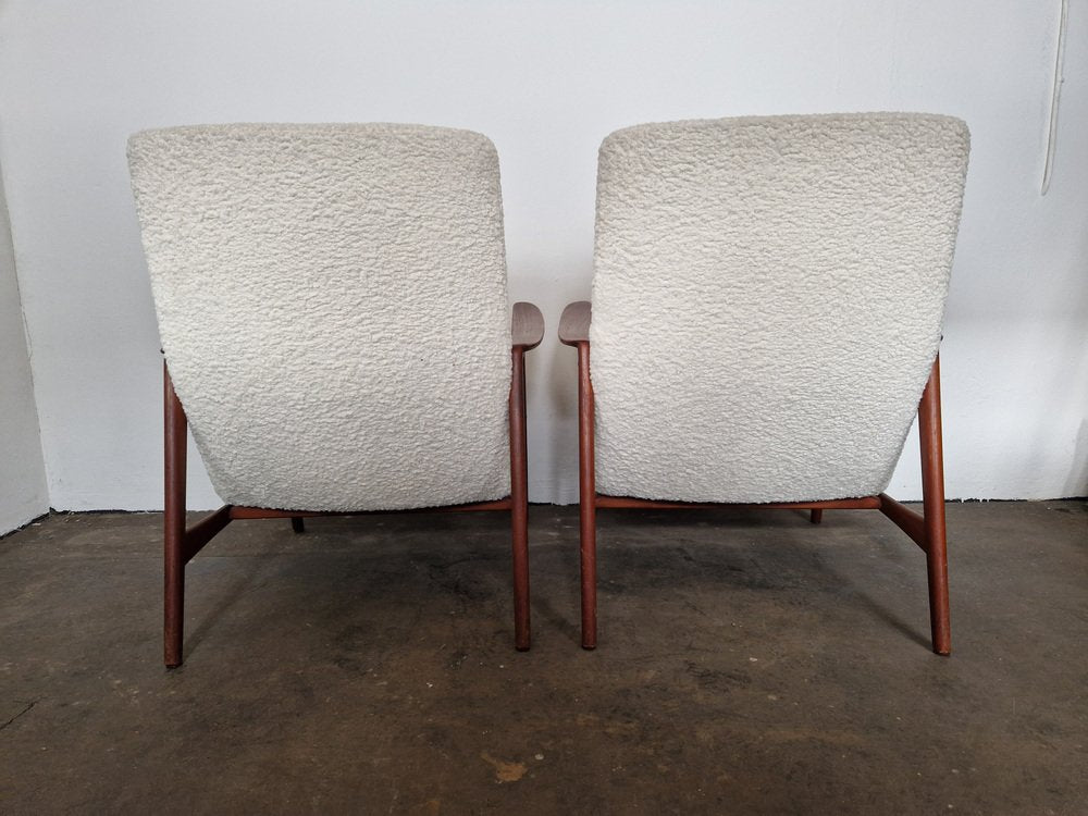 Lounge Chairs by Rolf Rastad & Adolf Relling for Dokka Möbler, 1950s, Set of 2